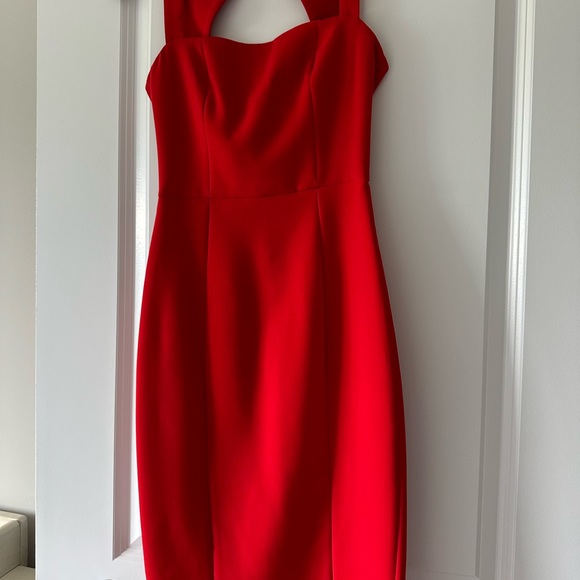 Red Cocktail Dress - Picture 2 of 7